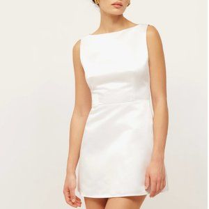 Reformation Zenni Dress - White
